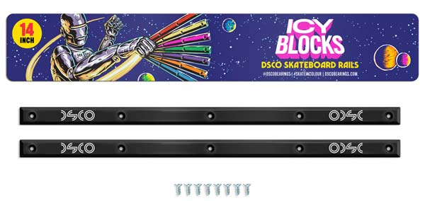 DSCO Icy Block Skate Rails Black