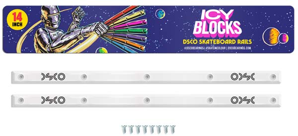 DSCO Icy Block Skate Rails White