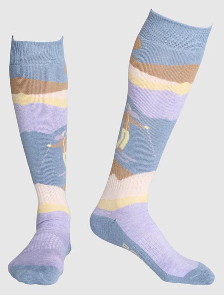 Rojo Retro Snow Socks Coronet