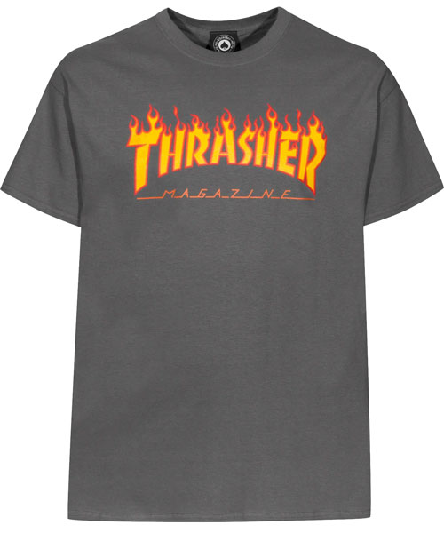 Thrasher Flames T Shirt 