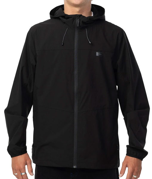 O'Neill Mens TRVLR Windbreaker Black