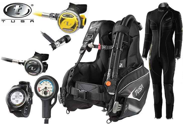 Tusa Liberator RS1207 Dive Package Womens