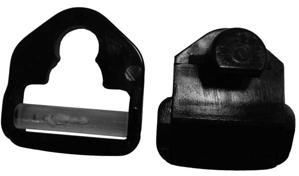 Tusa TC-203 Mask Clip Set Black