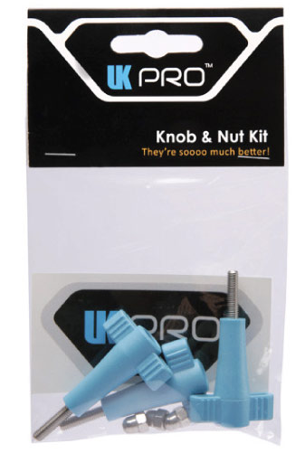 UK Pro Go Pro Knob & Nut Kit