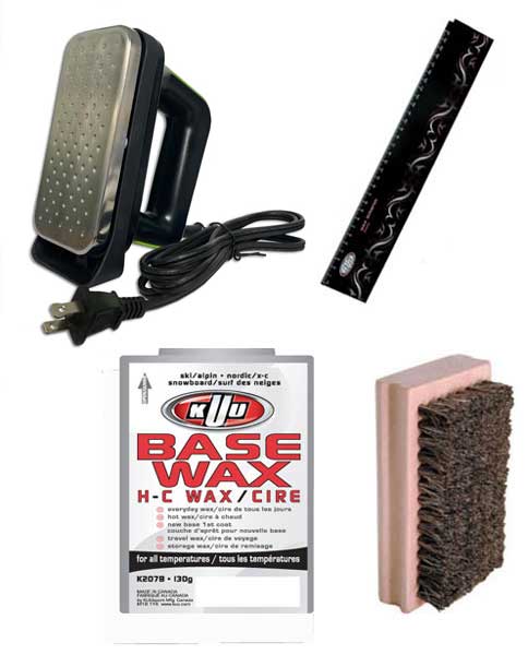 DIY Snowboard/Ski Waxing Kit 
