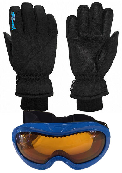 Kids Inferno Gloves & NN Goggles 