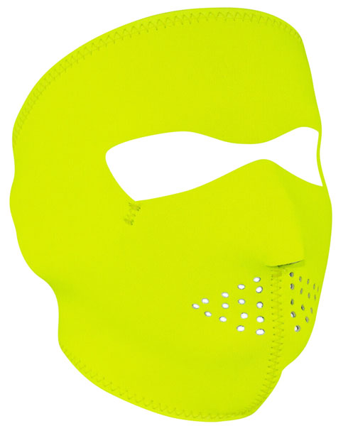 Zanheadgear Full Face Neo Mask Neon