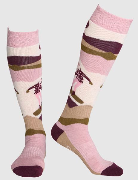 Rojo Retro Snowboard Lilas