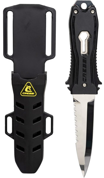 Cressi Lizard Knife Black
