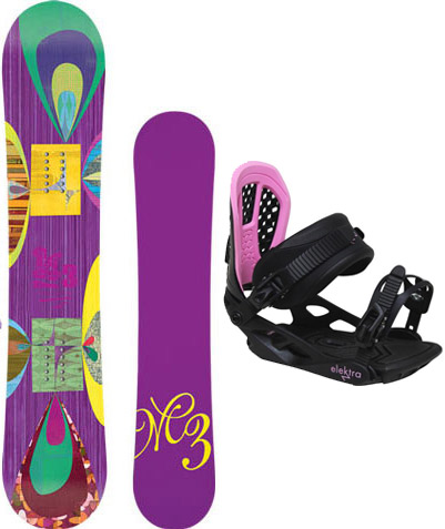 Millennium Three Snowboarding Gear 
