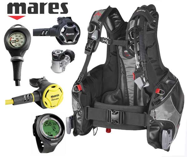 Mares Rock Pro BCD/Dual 15X Package 