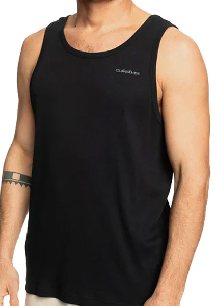 Quiksilver Ribbed Tank Black