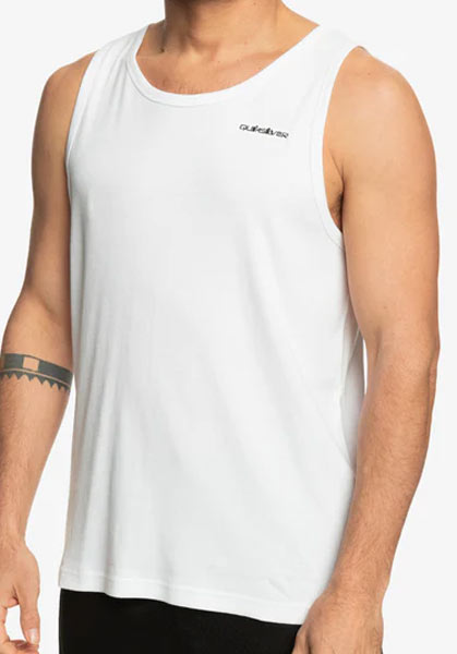 Quiksilver Ribbed Tank White