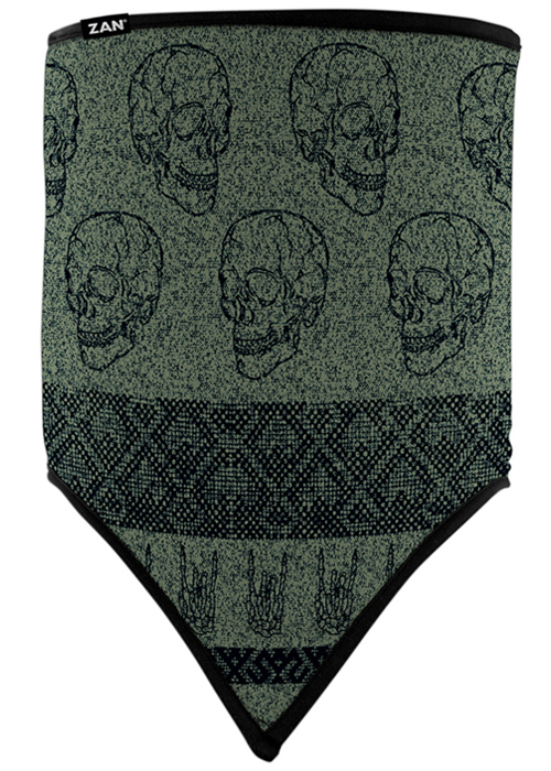 ZANheadgear Neck Combo Gaiter Skull 