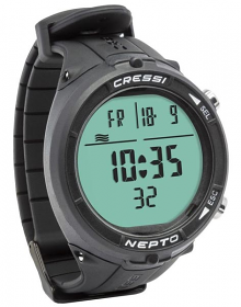 Cressi Nepto Freediving Watch 