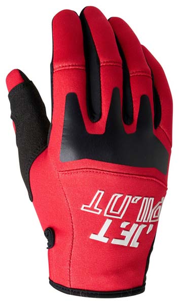 Jetpilot Vault Race Red Gloves