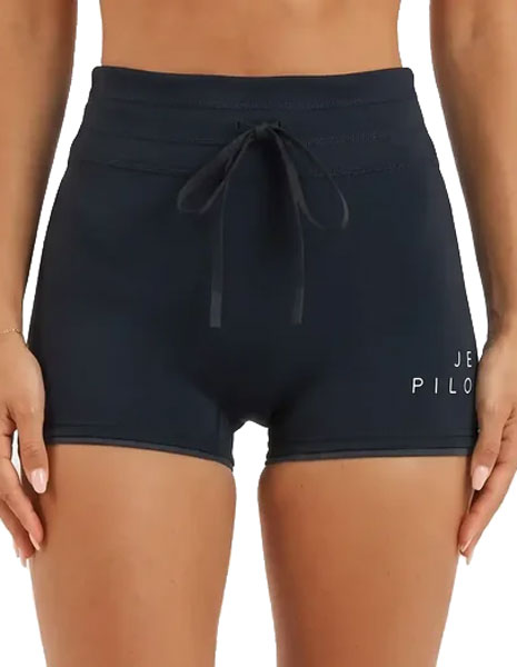 Jetpilot Corp 2.5" High Waist Shorts Black