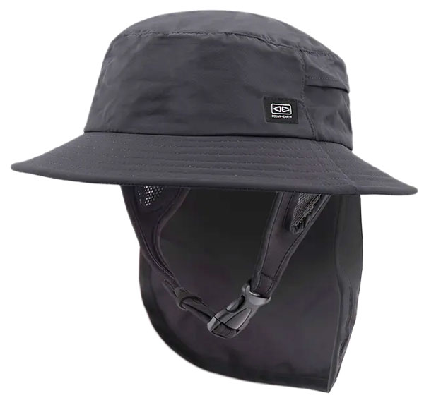 O&E Indo Bucket Surf Hat Charcoal