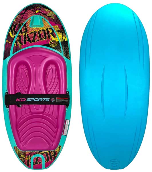 KD Razor Kneeboard Pink/Teal