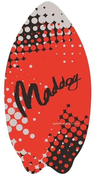 Maddog Grip 41" Red Skimboard 