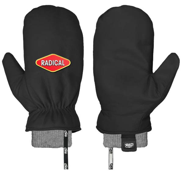 Rad Rancher Mitts Black