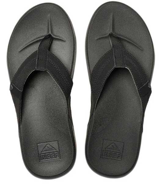 Reef Phantom Cushion Black Thongs