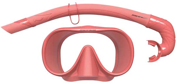 Mirage Sunset Mask & Snorkel Coral